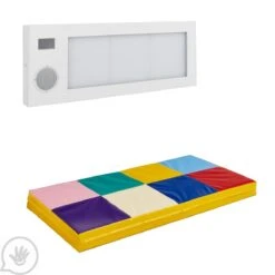 SensaSoft™ Musical Lightup Hopscotch 16 SensaSoft™ Musical Lightup Hopscotch -Children Sensory Toys mw7277 sensasoft musical lightup hopscotch silo 01