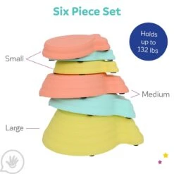 Balance Stepping Stones 13 Balance Stepping Stones -Children Sensory Toys mw8454 005 1