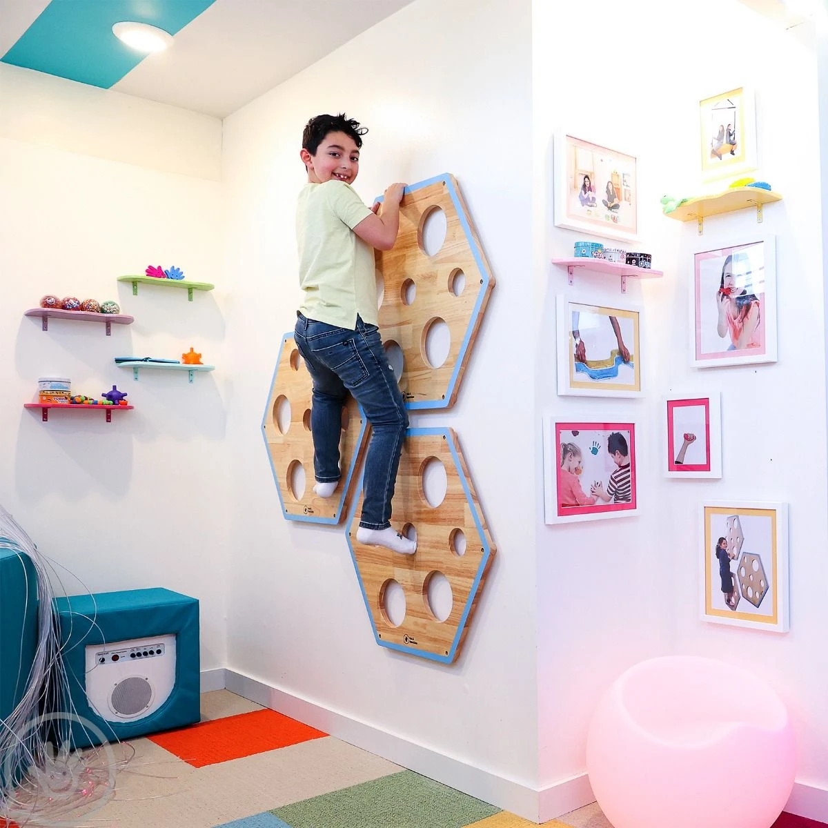 Honeycomb Climbing Panels (Set Of 3) 4 Honeycomb Climbing Panels (Set Of 3) - Image 4