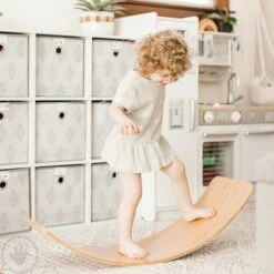 Wooden Balance Board 14 Wooden Balance Board -Children Sensory Toys mw8554 wooden balance board active 2