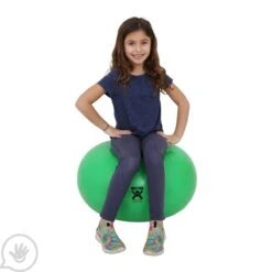 CanDo® Donut Ball 25 CanDo® Donut Ball -Children Sensory Toys mw8718 cando donut ball green large 8