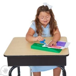 Mounted Table Top Scissor - Plastic Base 12 Mounted Table Top Scissor - Plastic Base -Children Sensory Toys sc4545 mounted table top scissors 4