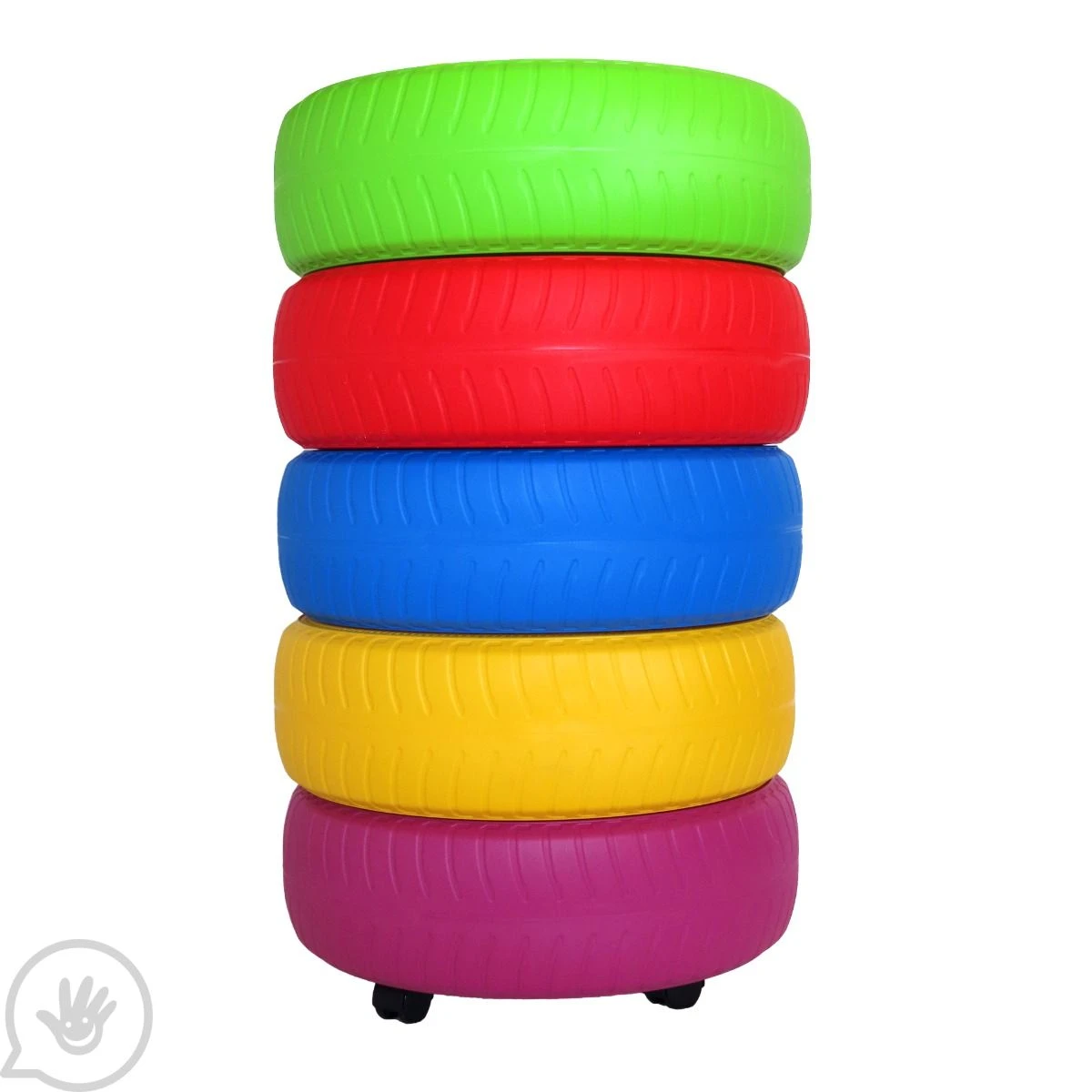 Obstacle Course Tires - Set Of 5 5 Obstacle Course Tires - Set Of 5 - Image 5