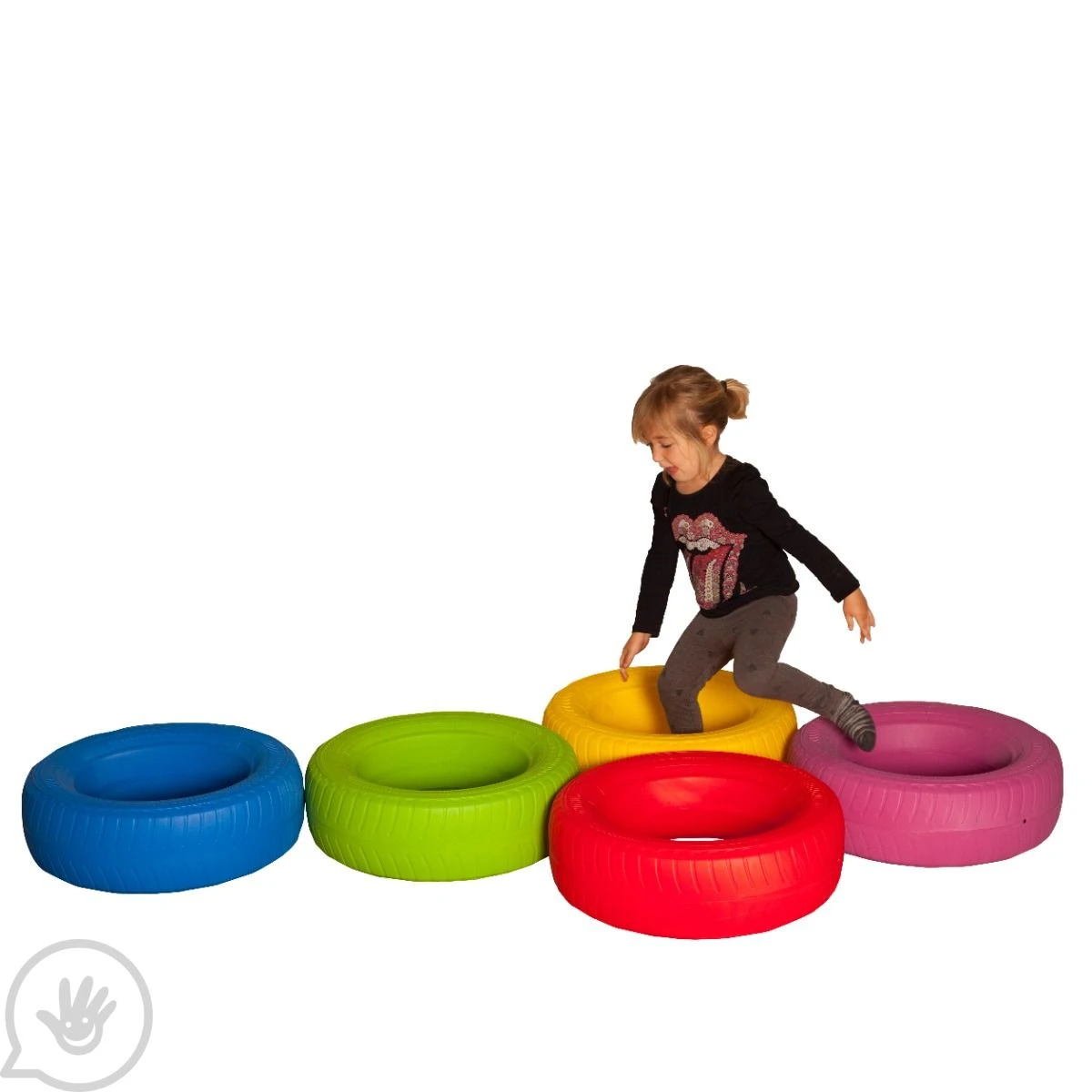 Obstacle Course Tires - Set Of 5 1 Obstacle Course Tires - Set Of 5