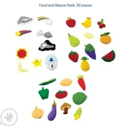 Felt Storyboard 24 Felt Storyboard -Children Sensory Toys sd8303 nature pack with velcro 2 masked 3