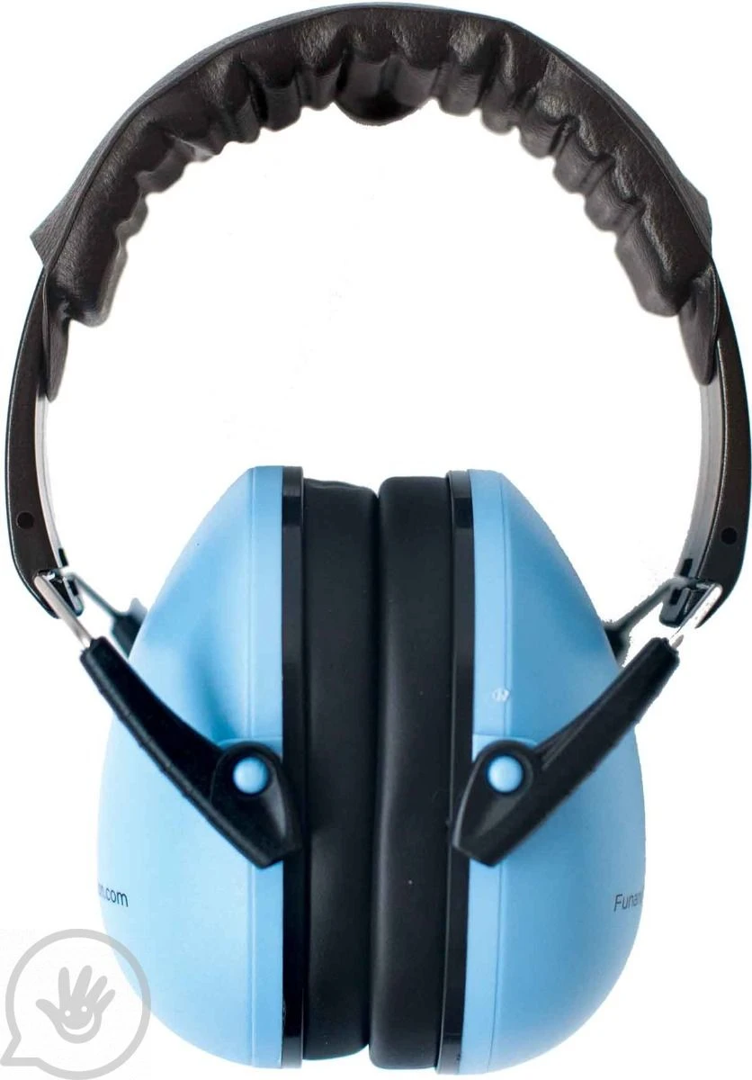 Noise Reduction Headphones - Blue 1 Noise Reduction Headphones - Blue