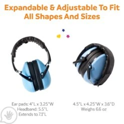 Noise Reduction Headphones - Blue 18 Noise Reduction Headphones - Blue -Children Sensory Toys sp6271 005 1 1