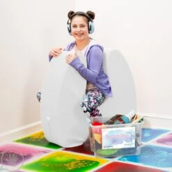 SensaSoft™ Squeezie Seat - 3 Sizes 33 SensaSoft™ Squeezie Seat - 3 Sizes -Children Sensory Toys sp6662 sensasoft squeezie seat new label 73