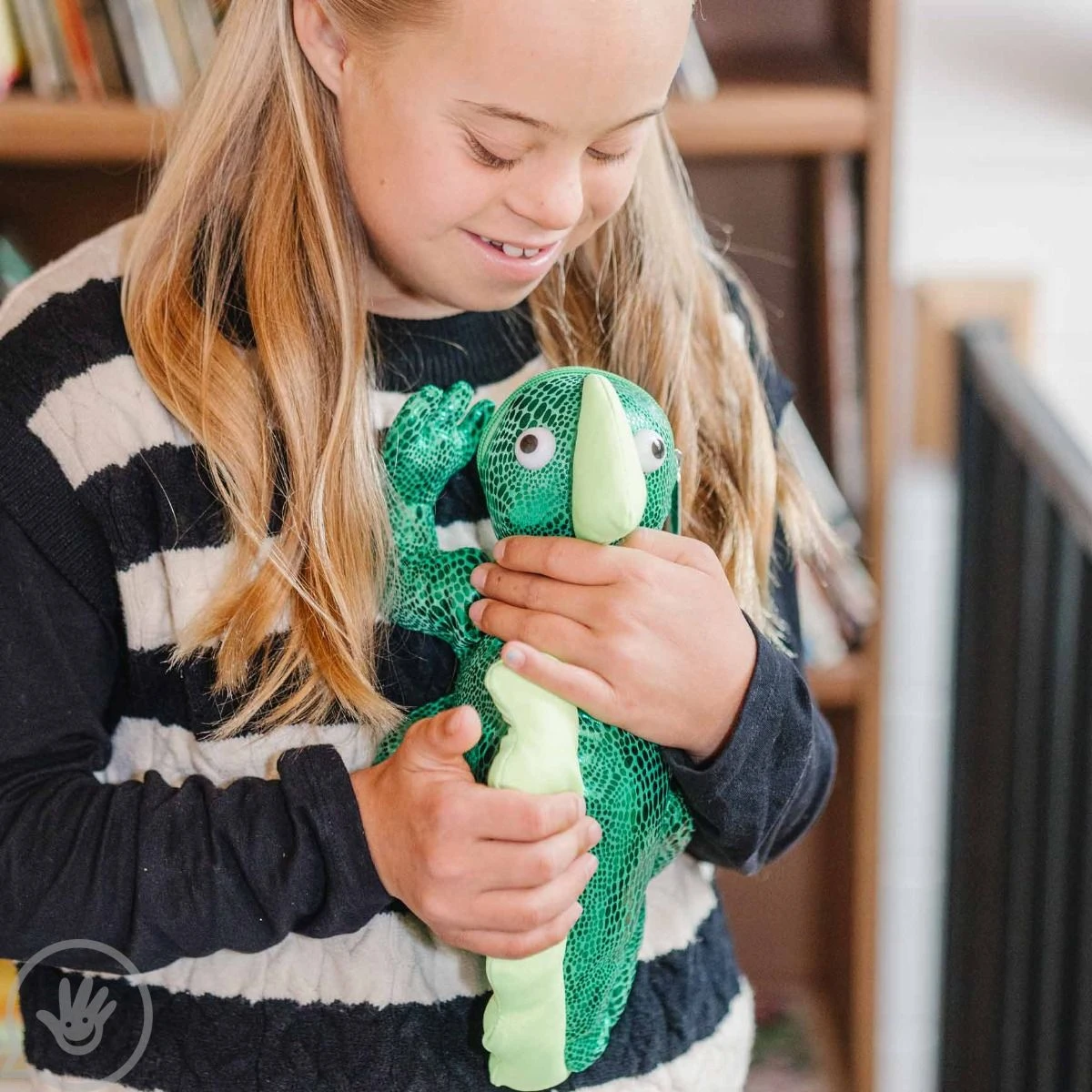 Izzy The Iguana - Weighted Stuffed Animal 6 Izzy The Iguana - Weighted Stuffed Animal - Image 6