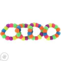Squishy Ball Bracelet - Set Of 4 12 Squishy Ball Bracelet - Set Of 4 -Children Sensory Toys sp6964 003