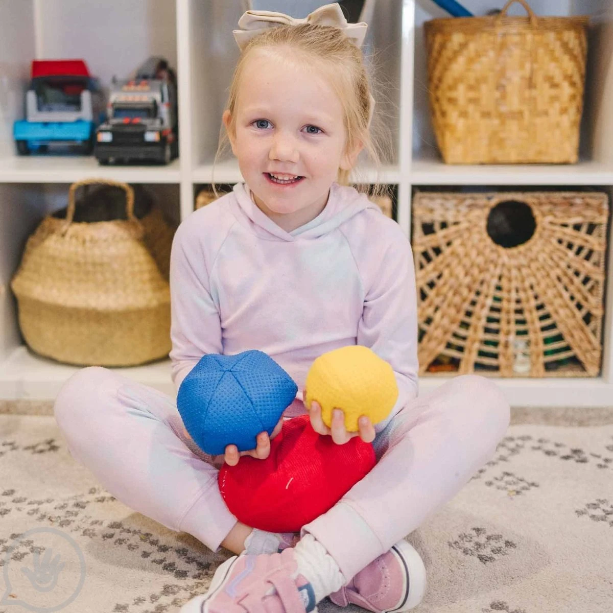 Weighted Textured Balls - Set Of 3 2 Weighted Textured Balls - Set Of 3 - Image 2