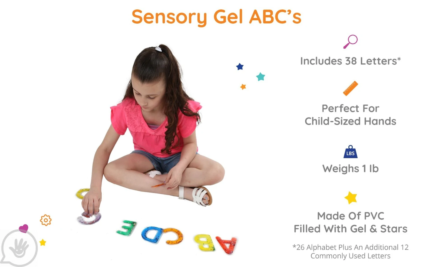 Sensory Gel ABC's 6 Sensory Gel ABC's - Image 6
