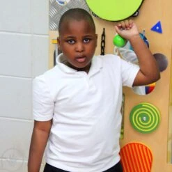 Acoustic Tactile Wall Panel: Non-Electric -Children Sensory Toys sp7176 acoustic tactile wall panel 4