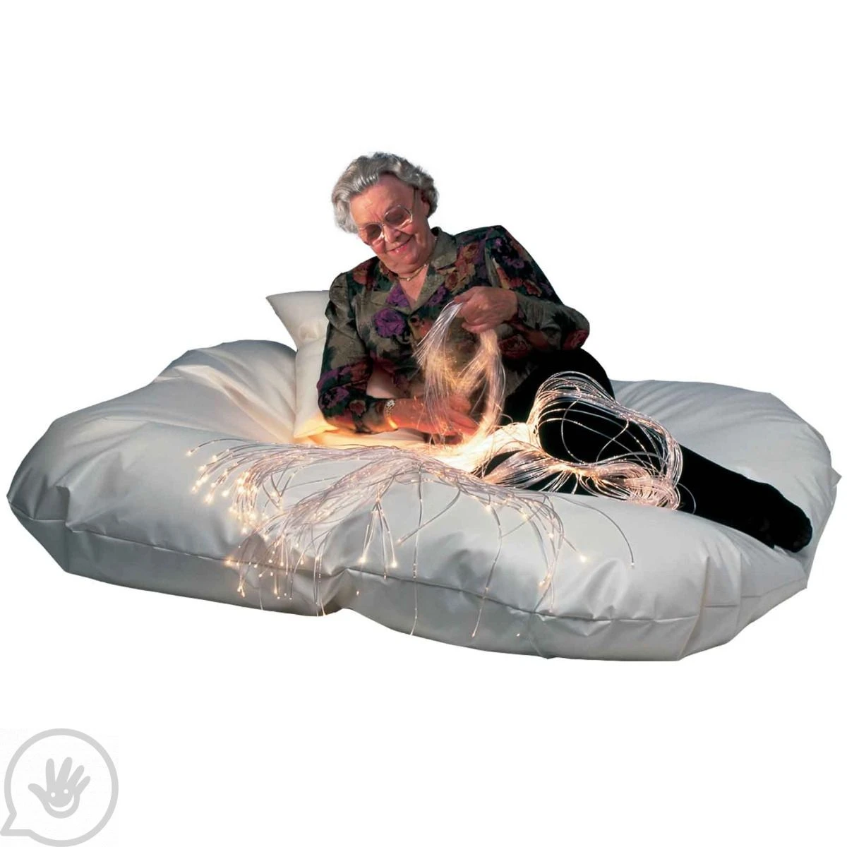 SensaSoft™ Bean Bag Chair With Fiber Optic Strands 1 SensaSoft™ Bean Bag Chair With Fiber Optic Strands