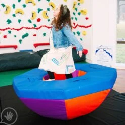 SensaSoft™ Balance Saucer Rocker 9 SensaSoft™ Balance Saucer Rocker -Children Sensory Toys sp7216 sensasoft balance saucer rocker 3