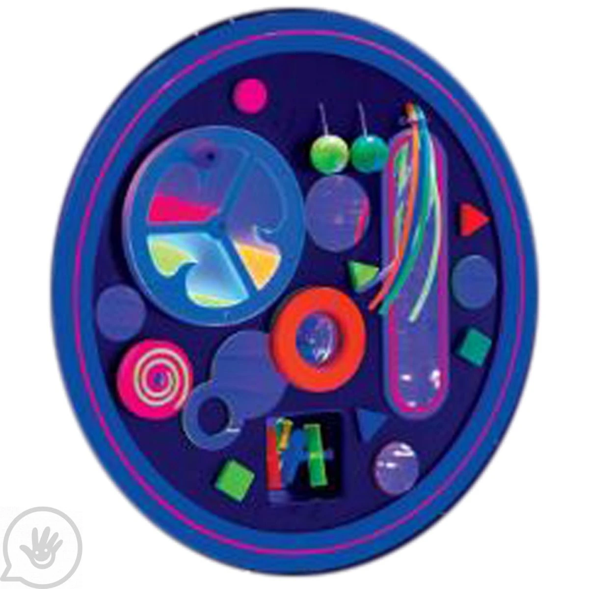 Round UV Musical Tactile Wall Panel With SensaSoft™ Panel And Platform 12 Round UV Musical Tactile Wall Panel With SensaSoft™ Panel And Platform - Image 12