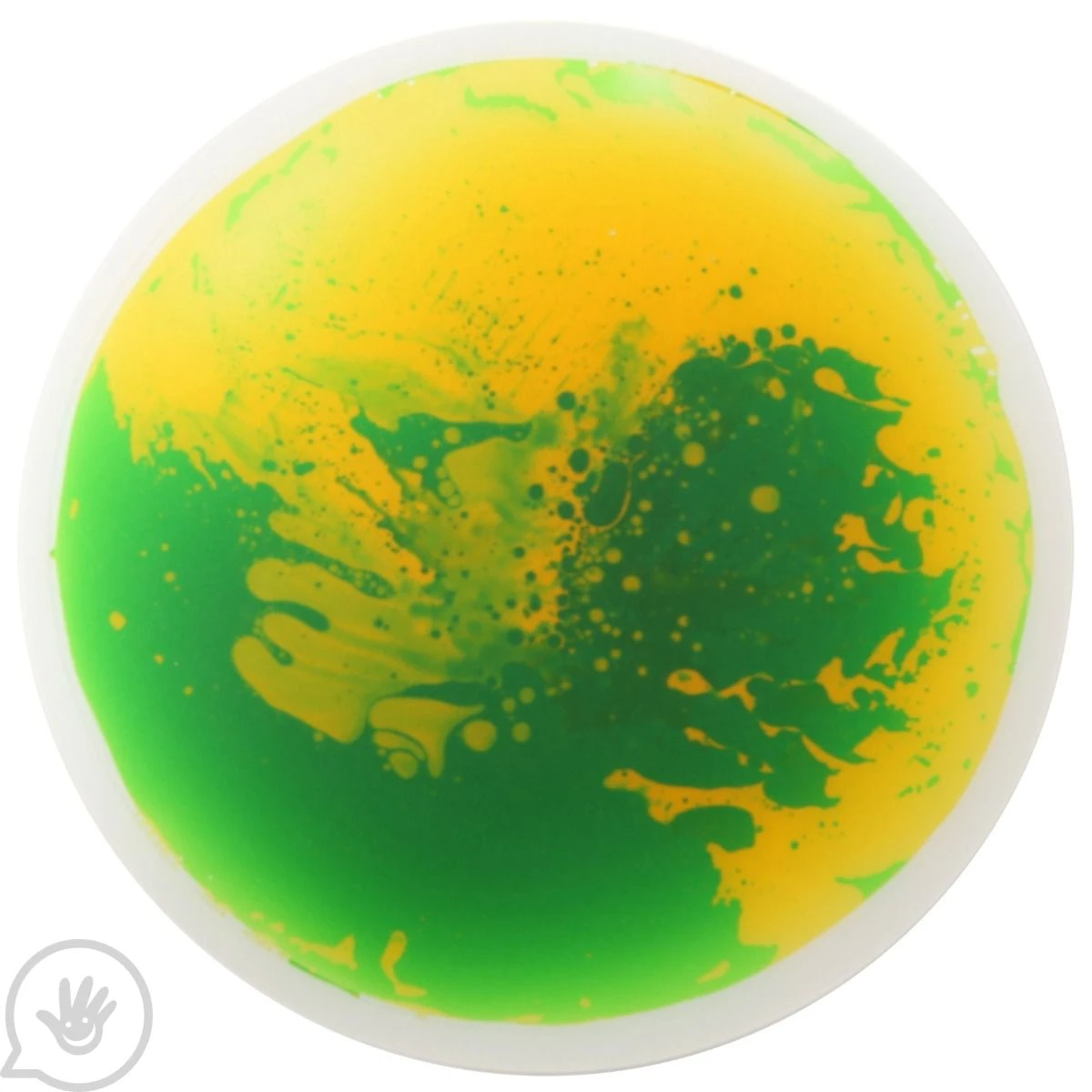 Round Gel Floor Tiles - Set Of 4 - Purple, Blue, Orange, Green 3 Round Gel Floor Tiles - Set Of 4 - Purple, Blue, Orange, Green - Image 3