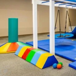 Interactive Balance Beam -Children Sensory Toys sp7350 interactive balance beam 1 silo
