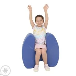 SensaSoft™ Squeezie Seat - 3 Sizes 24 SensaSoft™ Squeezie Seat - 3 Sizes -Children Sensory Toys sp8438 sensasoft squeezie seat blue active 05