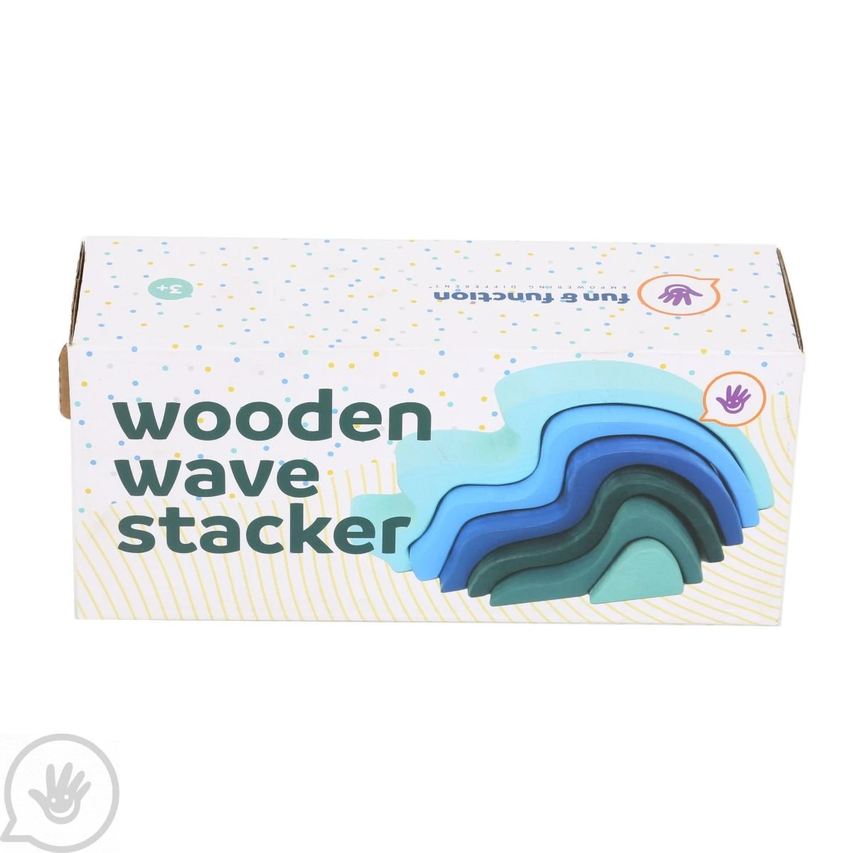 Wooden Wave Stacker 6 Wooden Wave Stacker - Image 6
