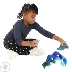 Wooden Wave Stacker 17 Wooden Wave Stacker -Children Sensory Toys sp8448 wooden wave stacker active 05