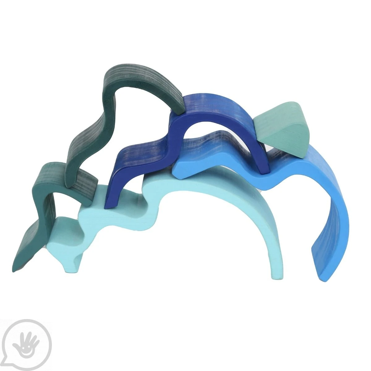 Wooden Wave Stacker 4 Wooden Wave Stacker - Image 4