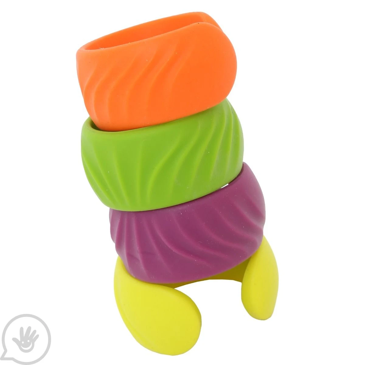 Textured Bangle Bracelets - Set Of 2 - Image 13