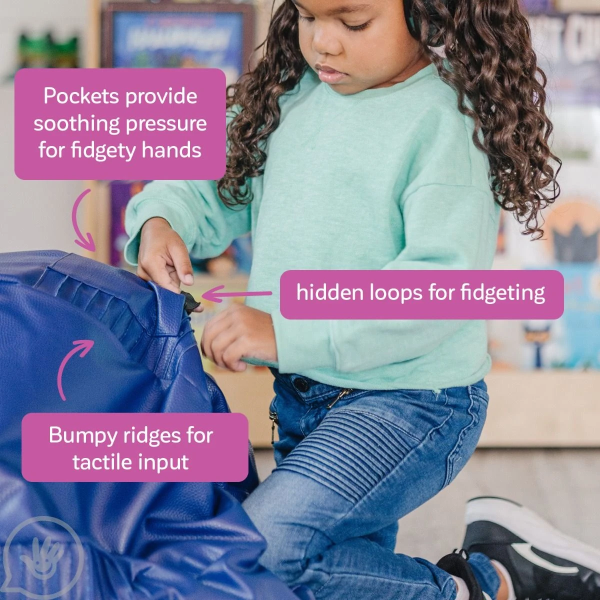 Tough And Textured Beanbag Chair 13 Tough And Textured Beanbag Chair - Image 13