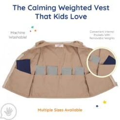 Weighted Explorer's Vest -Children Sensory Toys weighted explorer vest amazon3
