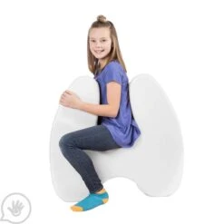 SensaSoft™ Squeezie Seat - 3 Sizes 34 SensaSoft™ Squeezie Seat - 3 Sizes -Children Sensory Toys white squeezie seat